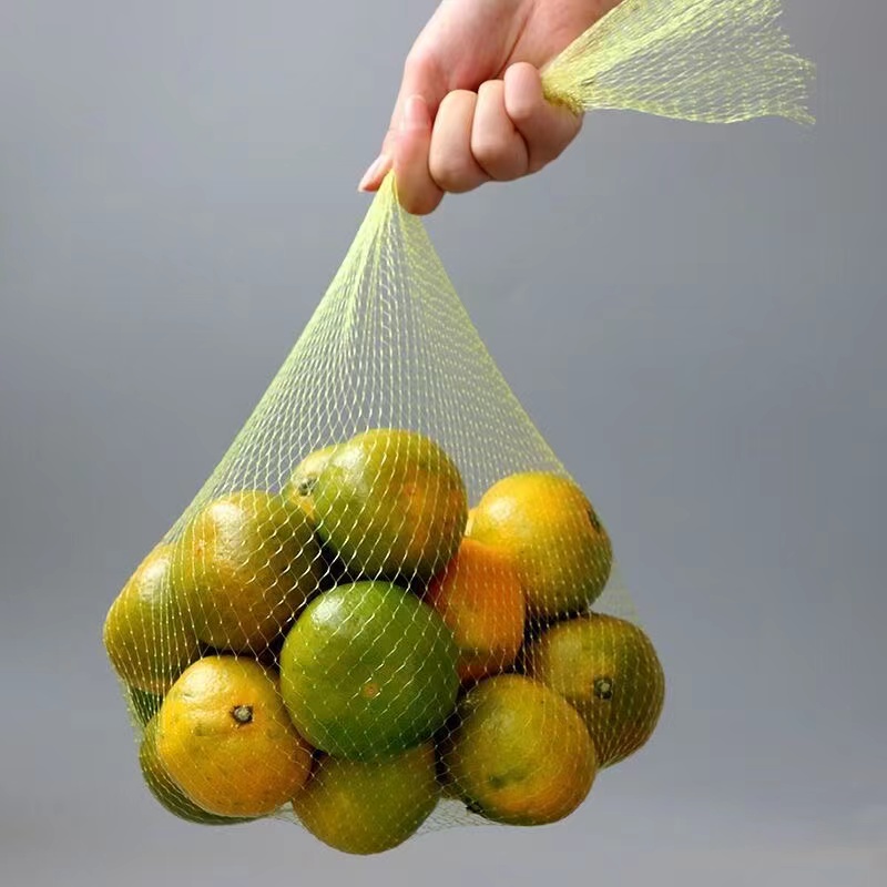 Plastové obaly na potraviny z čerstvej zeleniny sieťovaná taška raschel sieťka na zemiaky